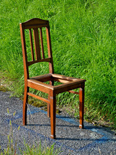 Gründerzeit Stuhl mit