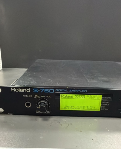 Roland s760 digital sampler - roland,