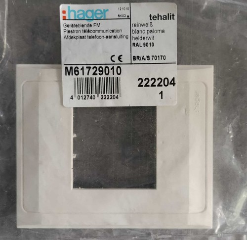 Hager m61729010 blende üsm - blende,