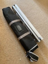 2 x Rollbanner Klimmzug Display Messestand 200 cm hoch x 60 cm breit