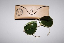 Original Ray Ban Outdoorsman Gold-Grün  USA Bausch & Lomb Vintage