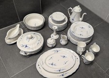 Vintage Villeroy & Boch Alt Luxemburg Porzellan Geschirrteile handbemalt