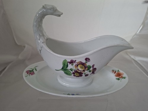 Meissen schwanen sauciere - schwanen,