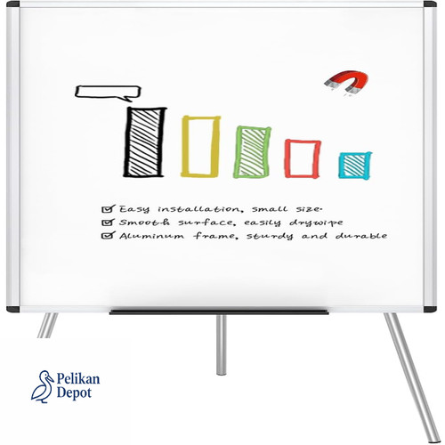 Magnetisches flipchart - magnetisches,