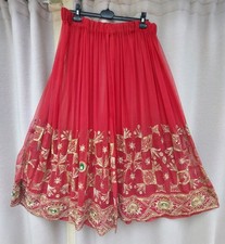 Überrock aus Sari-Stoff Tanz Bollywood Tribal Karneval Fasching