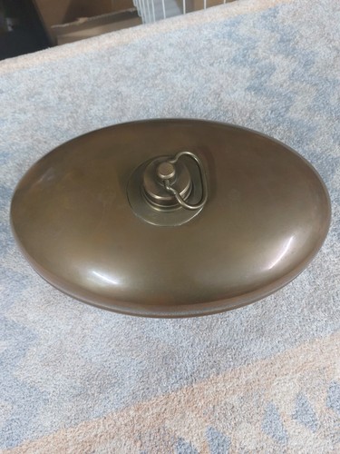 Antike wärmflasche aus kupfer - antike,
