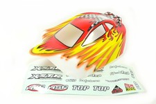HSP Karosserie XSTR Buggy Booster Blade gelb/rot 1:10 fertig lackiert 10704