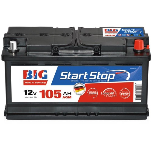 Autobatterie agm 12v 105ah - agm,
