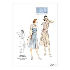 Vogue Schnittmuster V9294 - Kleid - Vintage - im Stil der 30er Jahre