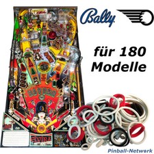 Gummisortiment für Bally Flipper, 180 Modelle zur Auswahl 
