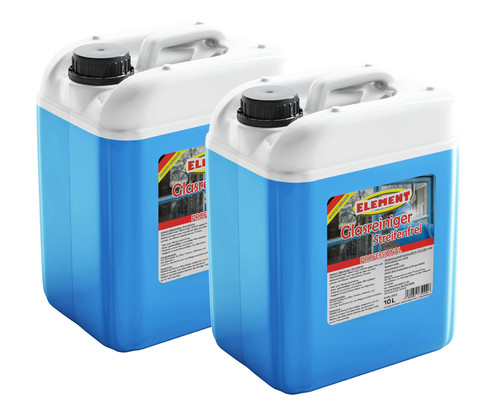 Glasreiniger liter - 2x,