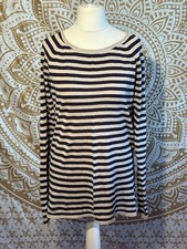 LOGG Shirt Gr L Ringel-Muster