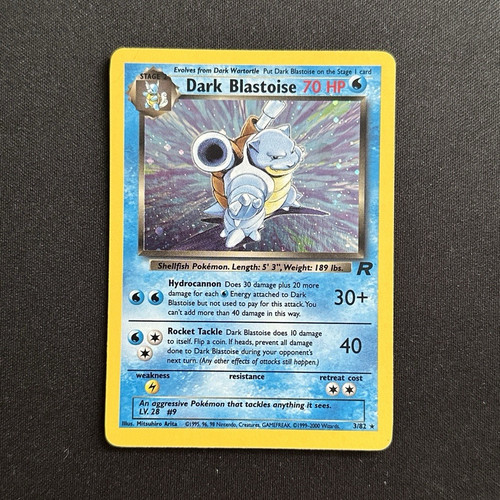 Pokémon karte dunkles turtok - pokémon,