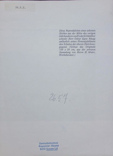 Reliefkarte vom obern - vom,