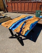 Luxury Ocean Epoxy River Table