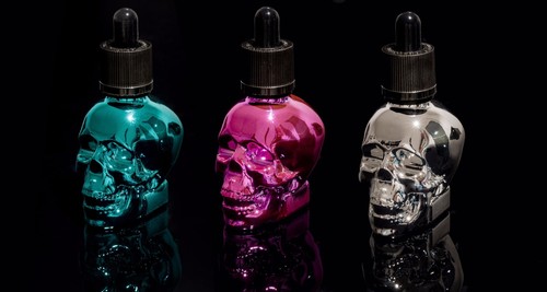 30ml chrome skull totenkopf - chrome,
