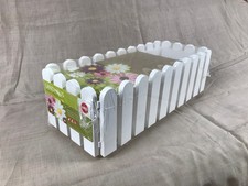 Emsa Landhaus Blumenkästen weiß, neuwertig original-verpackt, NOS