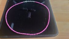 Edelsteinkette Rubine, 49 cm lang, 12 gramm, rubin-rot, Neu