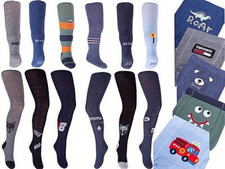 Kinder  Jungen Strumpfhose  mit und ohne ABS Antirutsch Gr. 80-134 NEU Baumwolle
