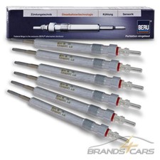 6x BERU GLÜHKERZE FÜR AUDI