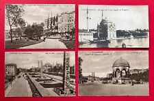 4 x AK CONSTANINOPLE Türkei 1919 Stadtansichten mit Moschee    ( 147101
