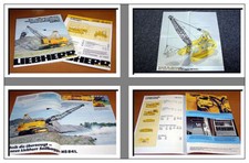 Liebherr HS 841 Universalseilbagger Prospekt und technische Daten 1986