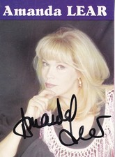 Autogramm - Amanda Lear
