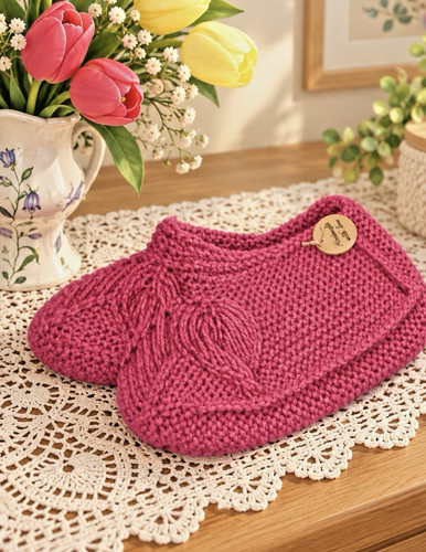 Handgestrickte füsslinge - ***handgestrickte,