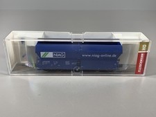 H0 FLEISCHMANN Seitenentladewagen NIAG  5523 07K  DC  NEM  OVP   / 4 A 471