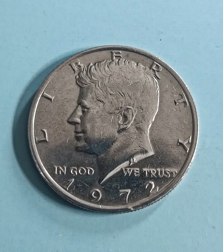 Kennedy half dollar 1972 - kennedy,