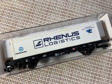 Fleischmann 8240 K Spur N DBAG-Containerwagen "RHENUS Logistics"/ Ep. IV, OVP