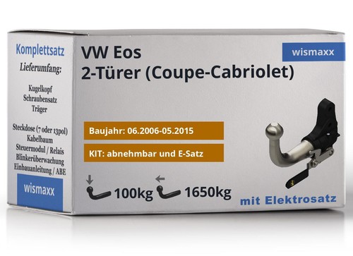Anhängerkupplung für eos - anhÄngerkupplung, vw