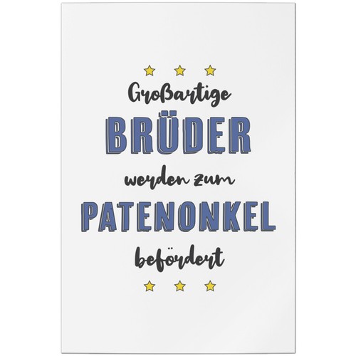 Großartige brüder werden - brüder,