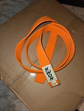 Gürtel orange für versch. Kampfsportarten Taekwondo/Tang Soo Do/Karate   190 cm