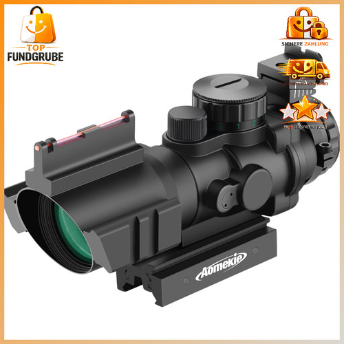 Zielfernrohr 4x32mm fiberoptic - zielfernrohr,