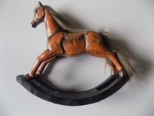 Holz Schaukelpferd Deko