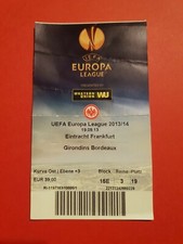 Used ticket uefa 2013 - used, cl
