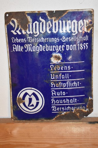 Altes emailschild 30er - emailschild, 20/30er
