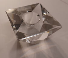 Kerzenständer Kristallglas Glas klar Art Deco Retro Vintage Rosenthal?