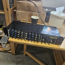 Frontline X-8 Rackmount Stereo Line Mixer - Vintage Studio Gear - Power Tested 