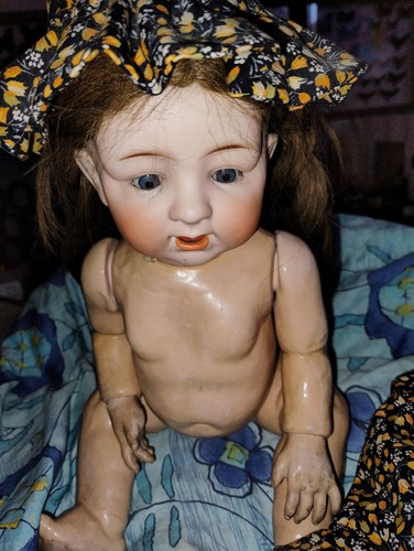 Antike porzellankopfpuppe m - antike,