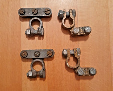 4 Massive Polklemmen für Batterien mit Standardpole