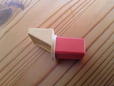 ✅ RFT DDR Bedienknopf Taste Aufnahme Radio PROMINENT DUO erste Version unbenutzt