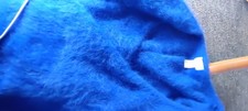 angora H&M blau pulli Gr 38