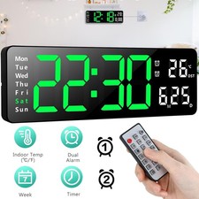 Wanduhr Digital LED Wanduhr