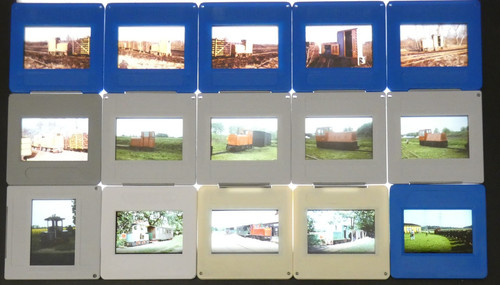Slides field railways - slides, of