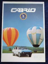 FIAT Ritmo Cabrio Prospekt1