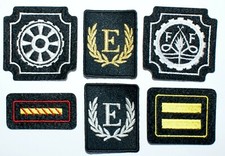 Ärmelabzeichen, Dienstgradabzeichen, Funktionsabzeichen Freiw. Feuerwehr Bayern