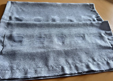 Vintage 2 hellblau DEKO Kissenbezüge  40x 40  leicht glänzend m. RV