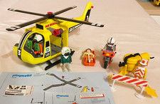 Playmobil 3845 Rettungshubschrauber & 3924 Notarzt